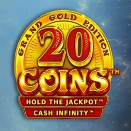 20 Coins Grand Gold Edition slot logo by Wazdan at Betamo Casino20 Coins Grand Gold Edition