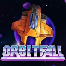 Orbitfall slot logo by ELK Studios at Betamo CasinoOrbitfall
